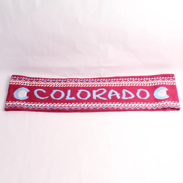 Robin Ruth Winter Infinity Scarf Circular Colorado Pink White Blue 100% Acrylic