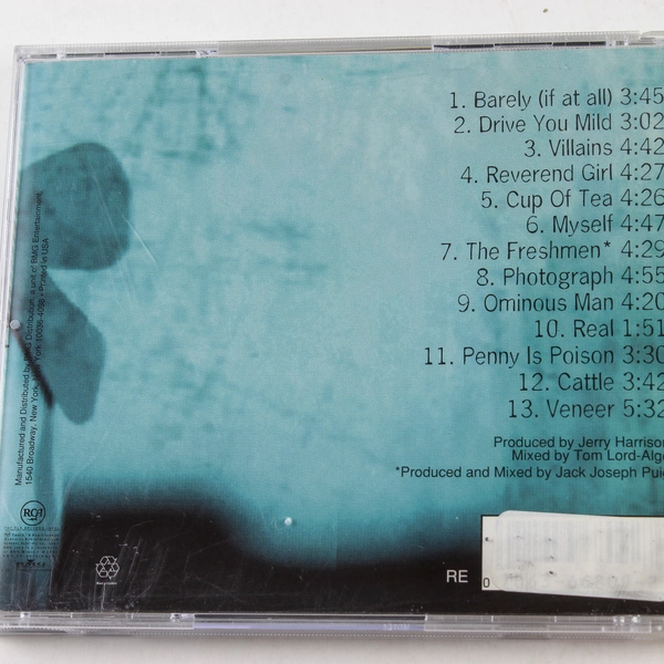 The Verve Pipe Villains CD 1996 | Good Pre-Owned Condition | Alternative Rock