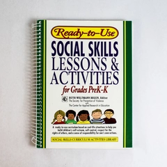 Ready To Use Social Skills Lessons & Activities 1995 Simon & Schuster Spiral