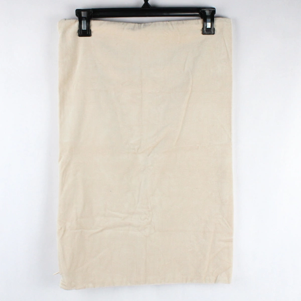 Set of 2 Cream Velvet Pillowcase Zipper Sanela IKEA 23"x16" 