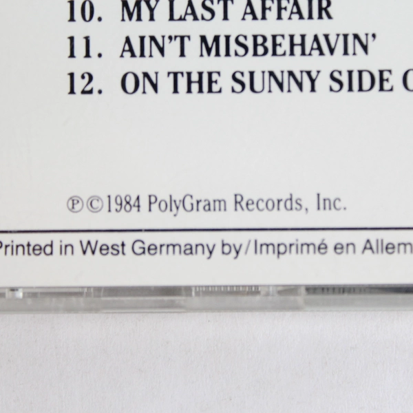 On The Sunny Side Of The Street Ella & Basie CD 1984 Verve PolyGram Records