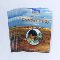 Lot of 6 National Geographic Coober Pedy Books by Elspeth Leacock, Good