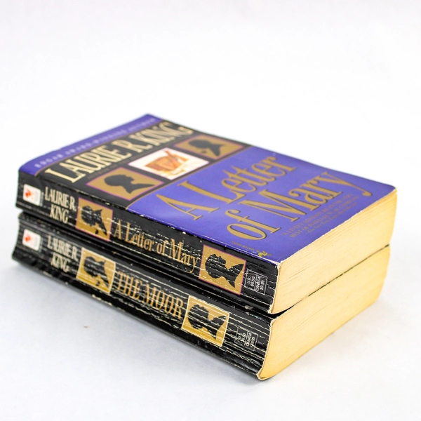 A Letter of Mary and The Moor by Laurie R. King Paperback Lot of 2
