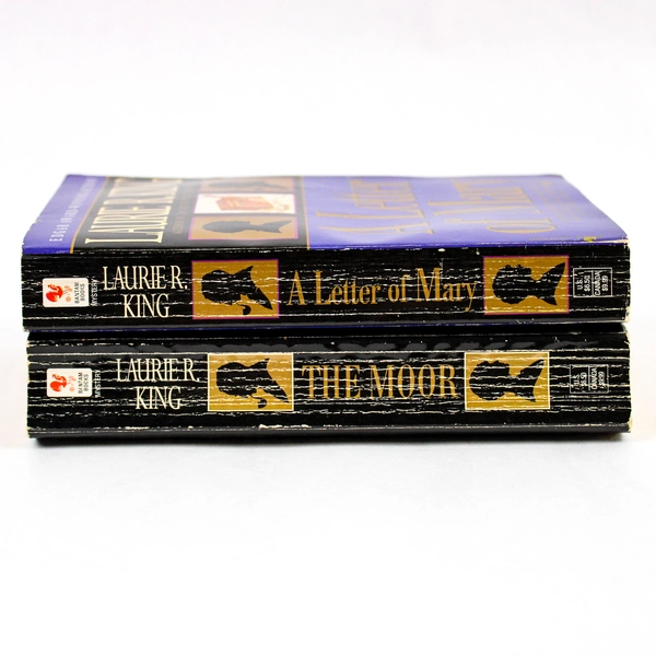 A Letter of Mary and The Moor by Laurie R. King Paperback Lot of 2