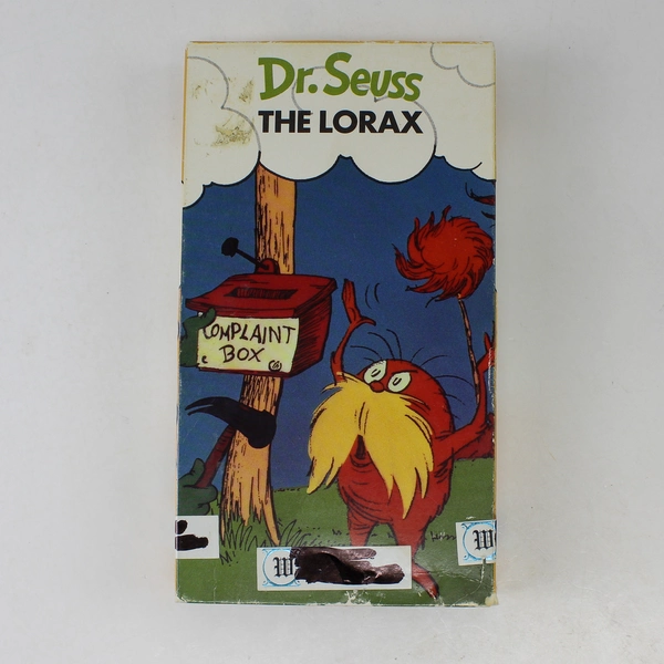Dr. Seuss The Lorax VHS Video Tape 1989
