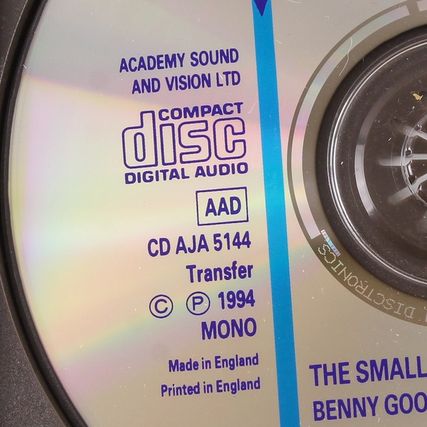 Benny Goodman - The Small Groups CD 1994 - Good Pre-Owned Condition