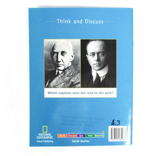 Lot of 6 National Geographic Race to the Pole Books by Gare Thompson