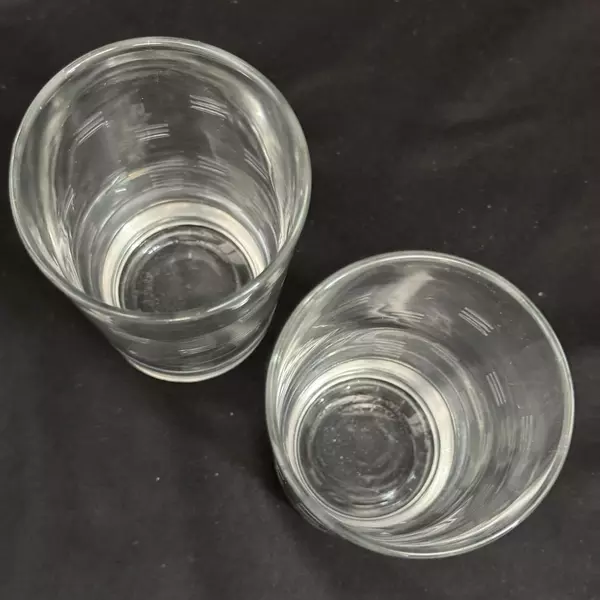 Lot of 2 Libbey Windsor Highball Glasses 5.5 Inch Clear Drinkware Barware