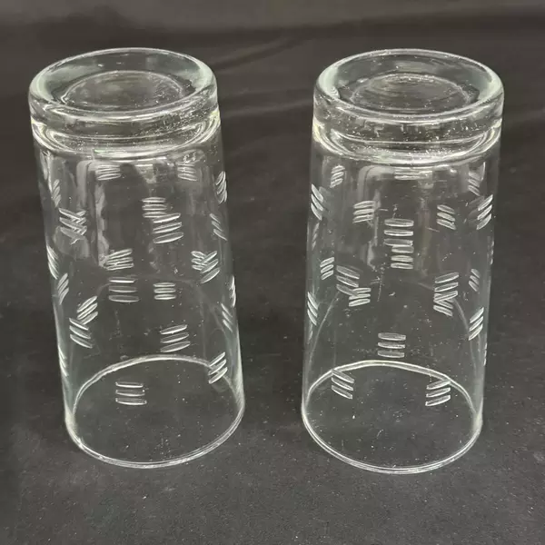 Lot of 2 Libbey Windsor Highball Glasses 5.5 Inch Clear Drinkware Barware