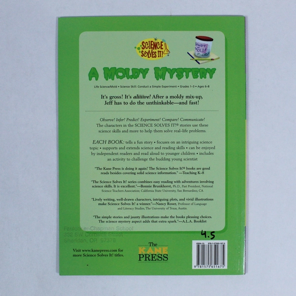 A Moldy Mystery by Michelle Knudsen PB 2006 Science Solves It Series Good Cond