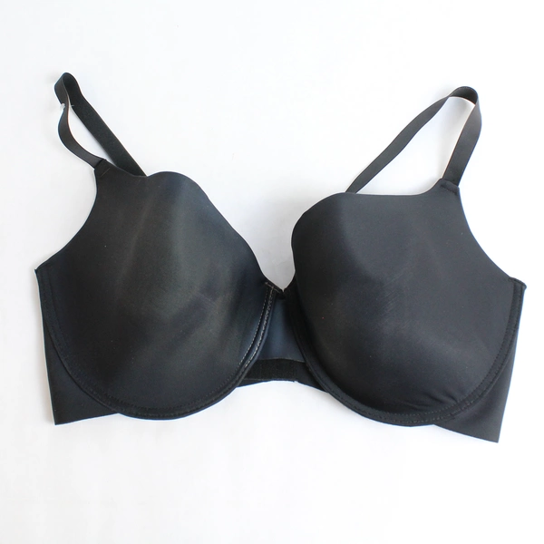 Adrienne Vittadini Black Padded T-Shirt Bra Size 38D
