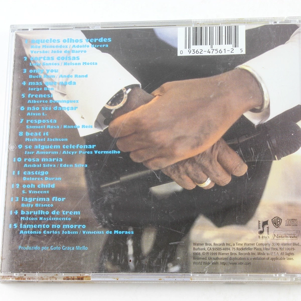 Milton Nascimento Crooner CD 1999 Warner Bros - Good Pre-Owned Condition