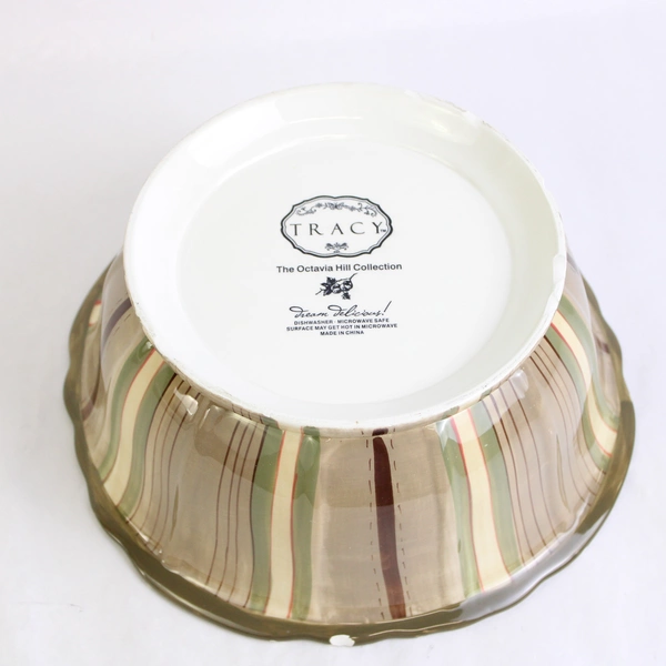 Tracy Porter Octavia Hill Dream Delicious 10" Serving Bowl FLAWED