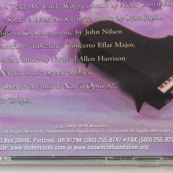 Ten Grands Vol 1 CD Various Artists 2001 Snowman Foundation Pre-Owned