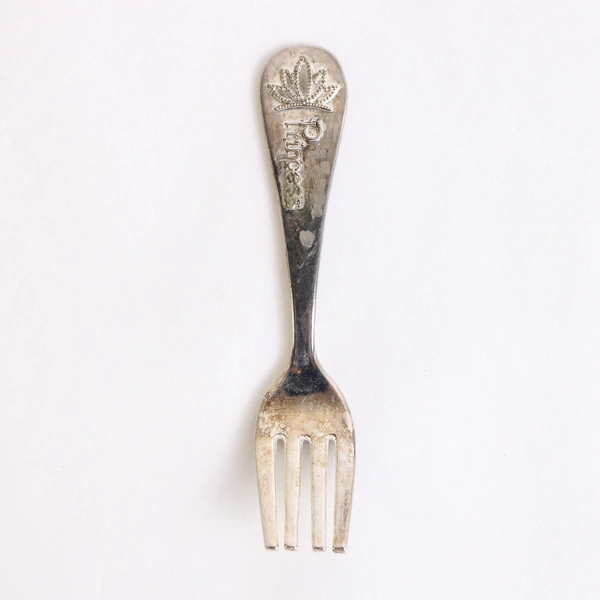 Mud Pie Baby Princess Fork Toddler Feeding Utensil