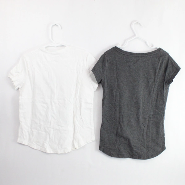 Lot of 2 Old Navy Girl Power T-Shirts Girls' Size M 8