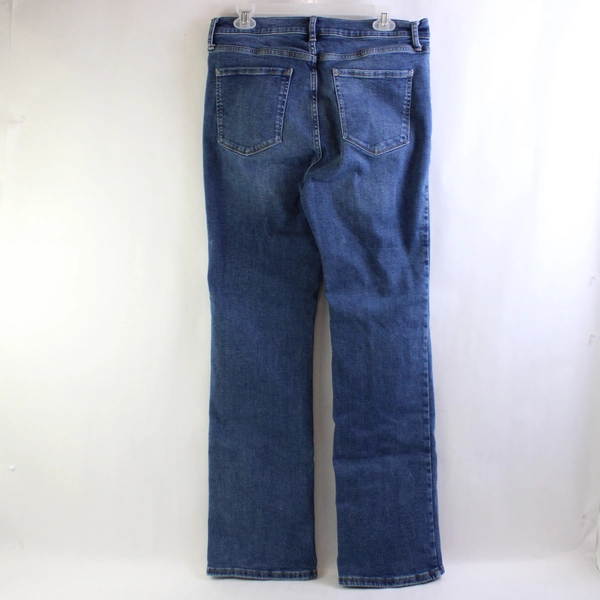 Ana Women's High-Rise Bootcut Jeans Size 12 Cotton Stretch Denim