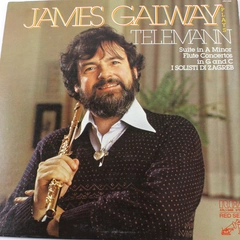 James Galway Plays Telemann Vinyl LP RCA Red Seal Flute 1979 Good Condition