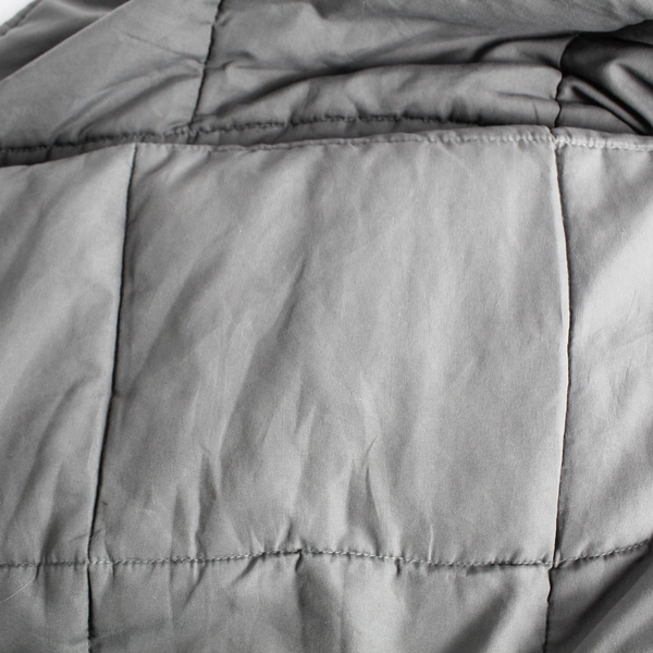Weighted Blanket 72x48 Gray Twin Full Size 11.5 lbs Calming Comfort Throw