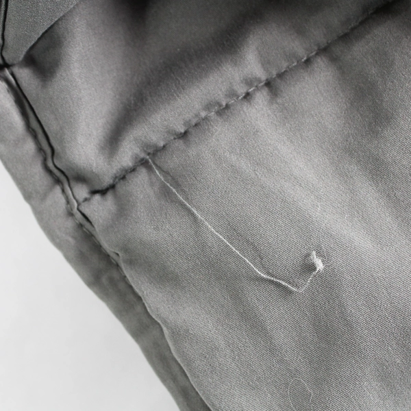 Weighted Blanket 72x48 Gray Twin Full Size 11.5 lbs Calming Comfort Throw