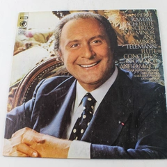 Jean-Pierre Rampal Bach Flute Concertos G & A Minor Vinyl LP - Good Condition