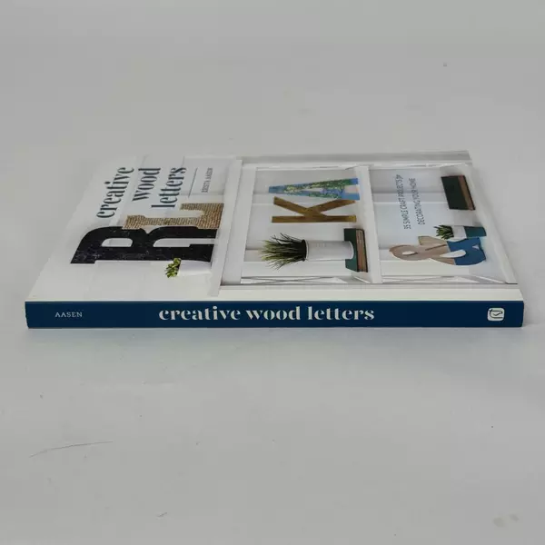 Creative Wood Letters: 35 Simple Craft Projects by Krista Aasen 2018 Paperback