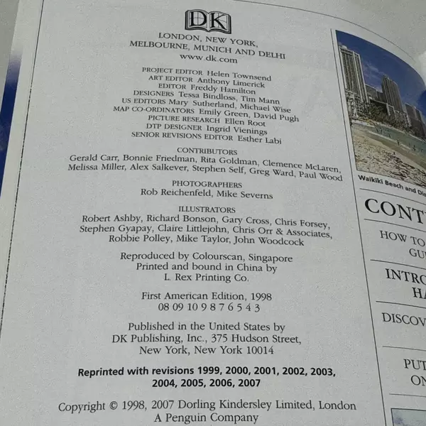 Eyewitness Travel Guides: Hawaii 2007 Paperback