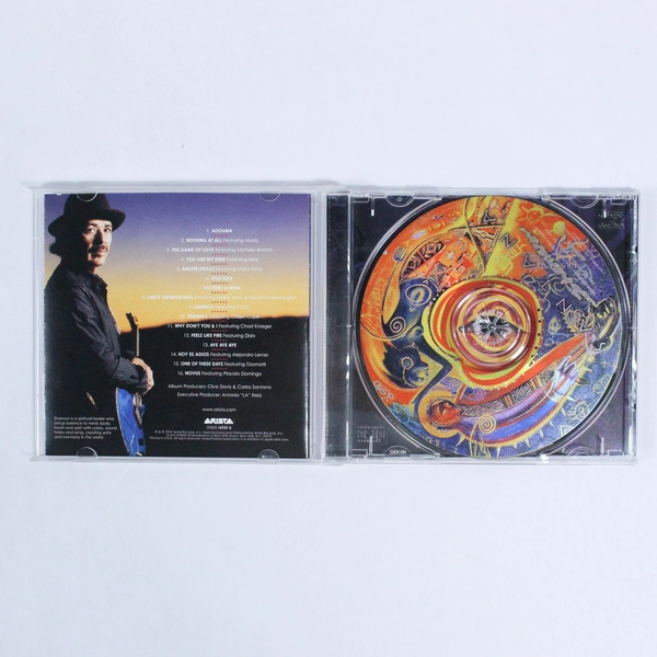 Shaman by Santana CD Album 2002 Arista Enhanced Richmond Pressing Blues Rock