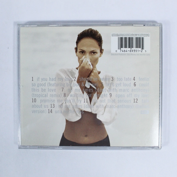 Jennifer Lopez On the 6 CD 1999 Pre-Owned Album with Hits - Scratched Case