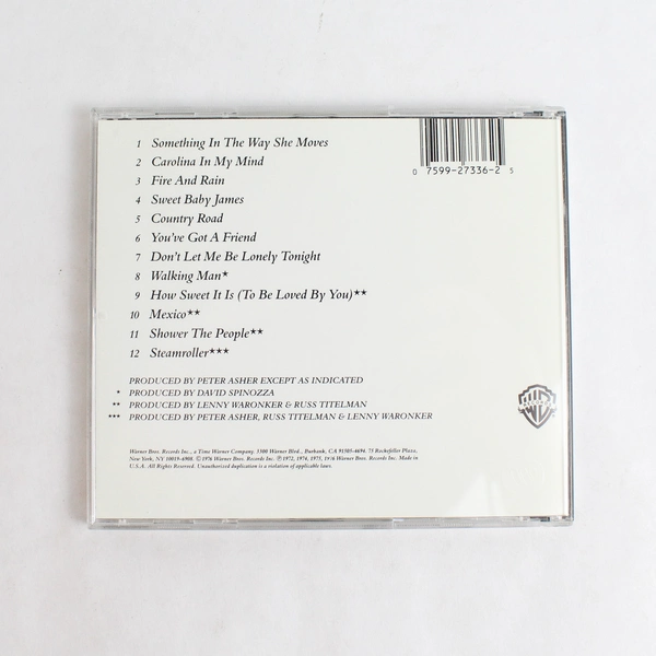 James Taylor Self Titled Greatest Hits Warner Bros Records