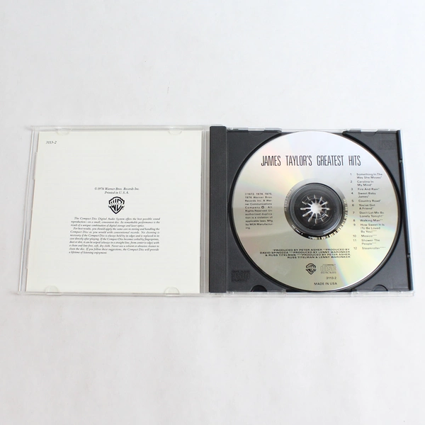 James Taylor Self Titled Greatest Hits Warner Bros Records