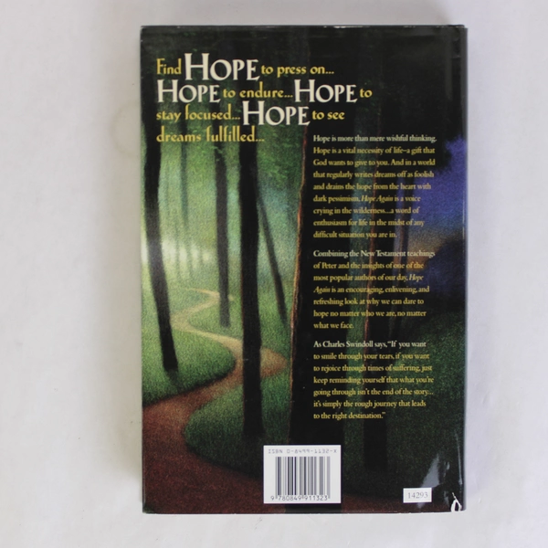 Hope Again by Charles R. Swindoll 1996 Christian Inspirational Religion Book