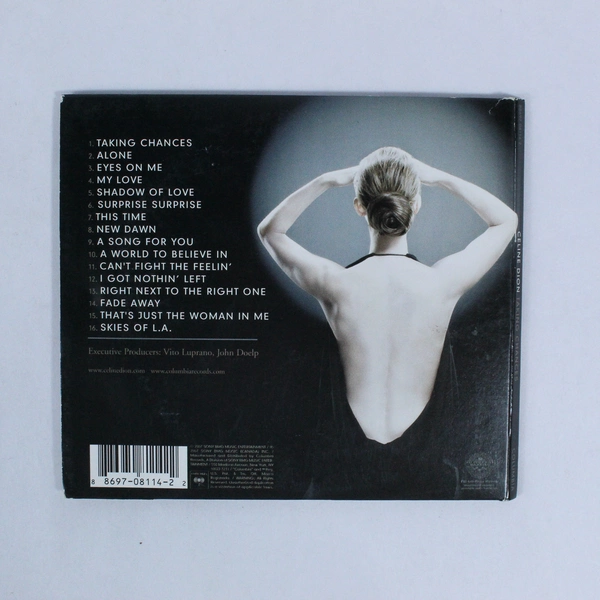 Celine Dion Taking Chances CD 2007 Sony BMG Pre-Owned Good Condition