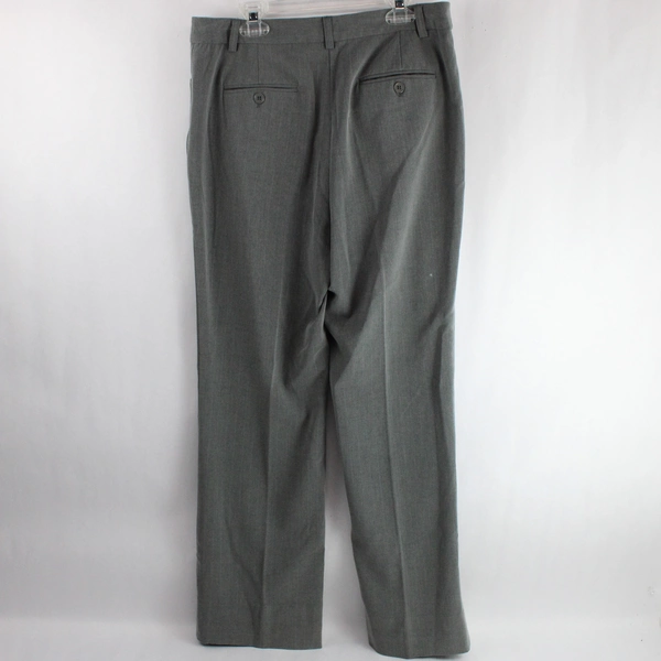 Bobby J Gray With Blue Pinstripe Career Dress Pants Women's Size 6