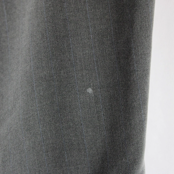 Bobby J Gray With Blue Pinstripe Career Dress Pants Women's Size 6