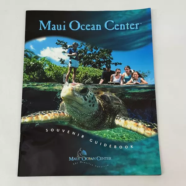 Maui Ocean Center Souvenir Guidebook 2006 Paperback