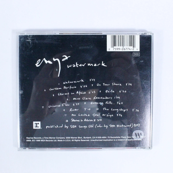 Enya Watermark CD 1988 Reprise Records Good Condition Ethereal Music