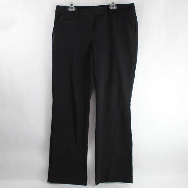 The Perfect Fit by Gloria Vanderbilt Black Dress Pants Women's Size 6 Slacks