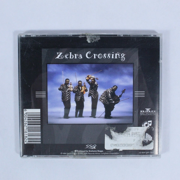 Soweto String Quartet Zebra Crossing CD 1994 BMG Records Pre-Owned Good