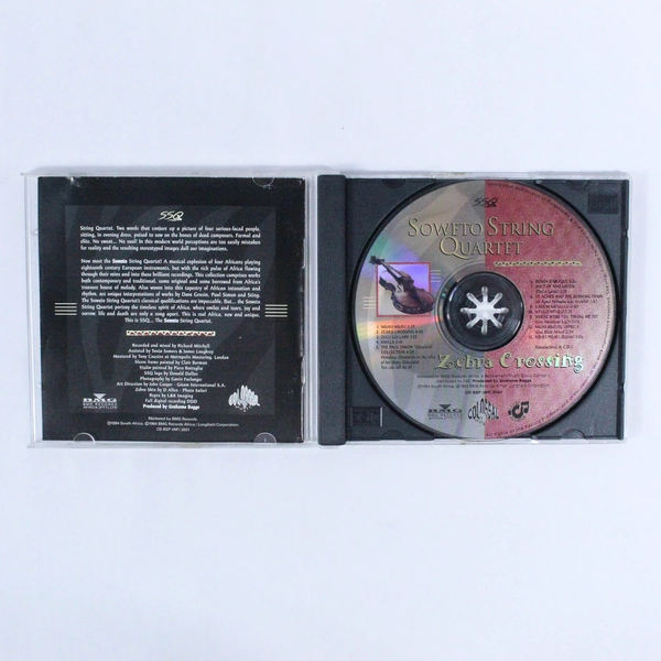 Soweto String Quartet Zebra Crossing CD 1994 BMG Records Pre-Owned Good