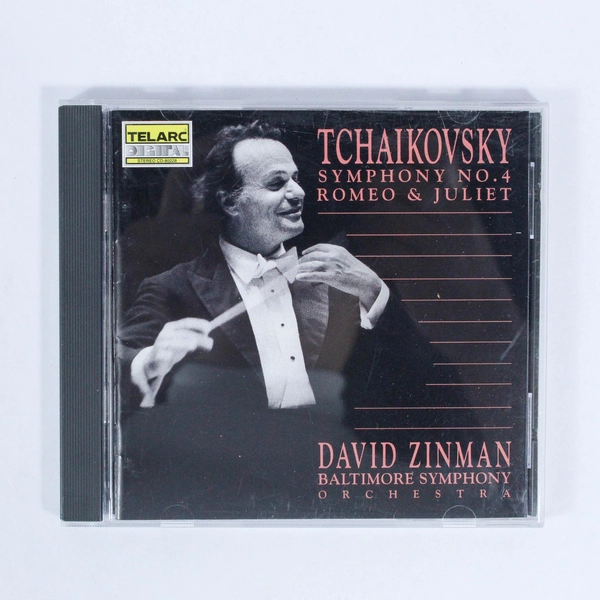 Tchaikovsky Symphony No. 4 & Romeo and Juliet CD - David Zinman, 1990