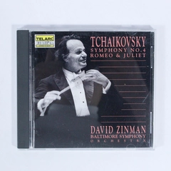 Tchaikovsky Symphony No. 4 & Romeo and Juliet CD - David Zinman, 1990