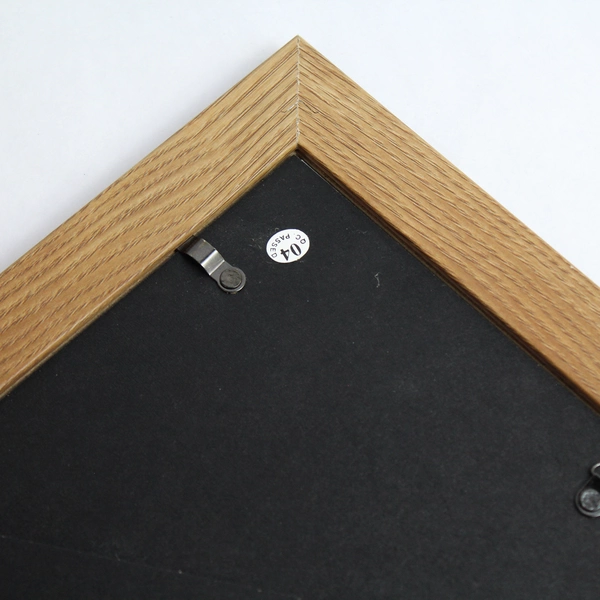 Unbranded Woodgrain 12x10 in Photo Frame with Cow Photo Placeholder 5x7 in