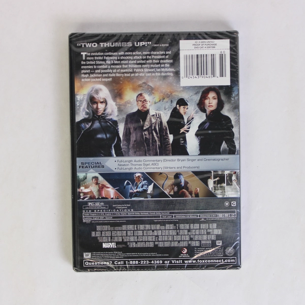 X2 X-Men United DVD Sealed Marvel 2003 Action Movie Film