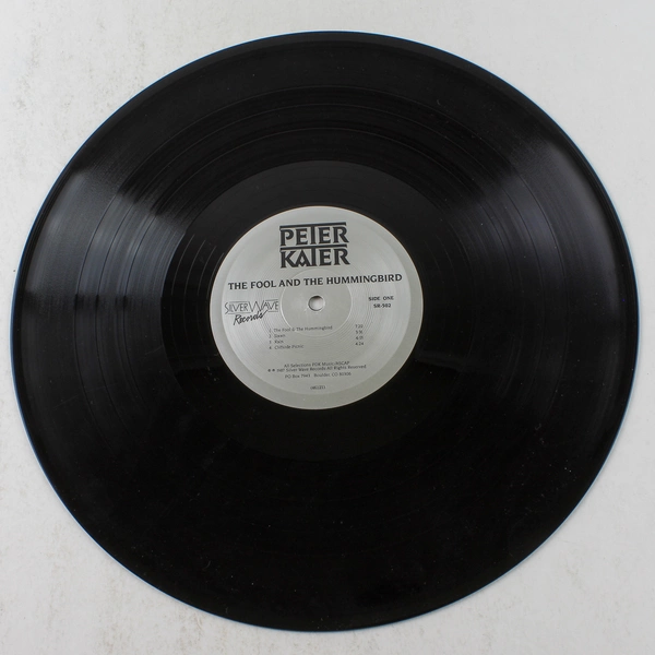 Peter Kater The Fool and The Hummingbird LP 1987 Silver Wave Records