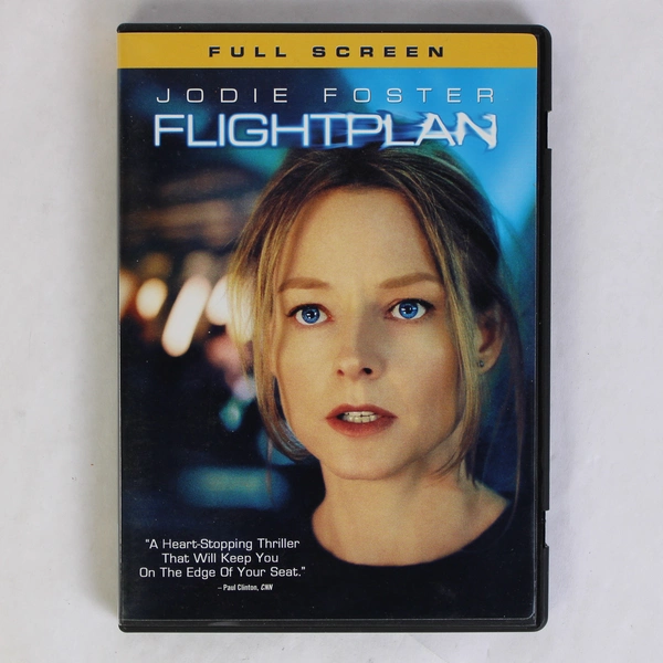 Flightplan DVD Movie Jodie Foster Full Screen Thriller Drama