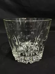 Vintage Princess House Heritage Crystal 6" Ice Bucket Floral Etched Design
