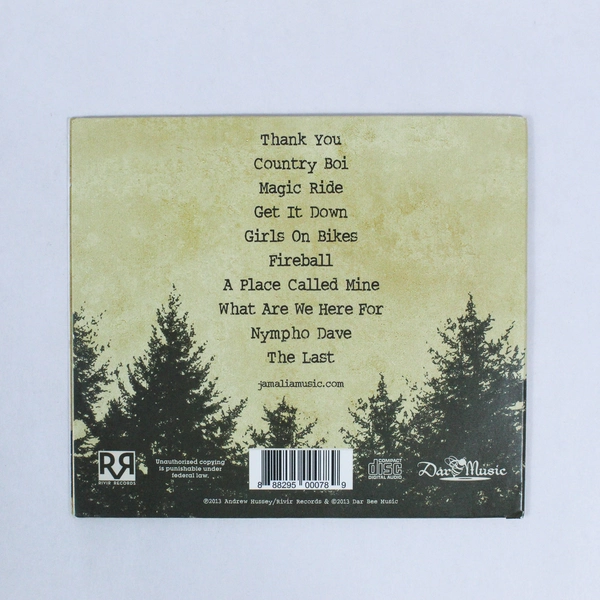 Jamalia by Jamalia CD Album 2013 Rivir Records Rock Music - Good Condition