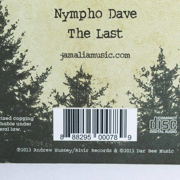 Jamalia by Jamalia CD Album 2013 Rivir Records Rock Music - Good Condition