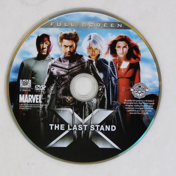 X-Men The Last Stand DVD Movie Film Full Screen Marvel Superhero Action